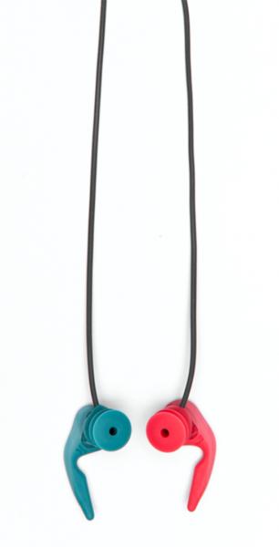Surf Ears 3.0 - Red / Teal - front